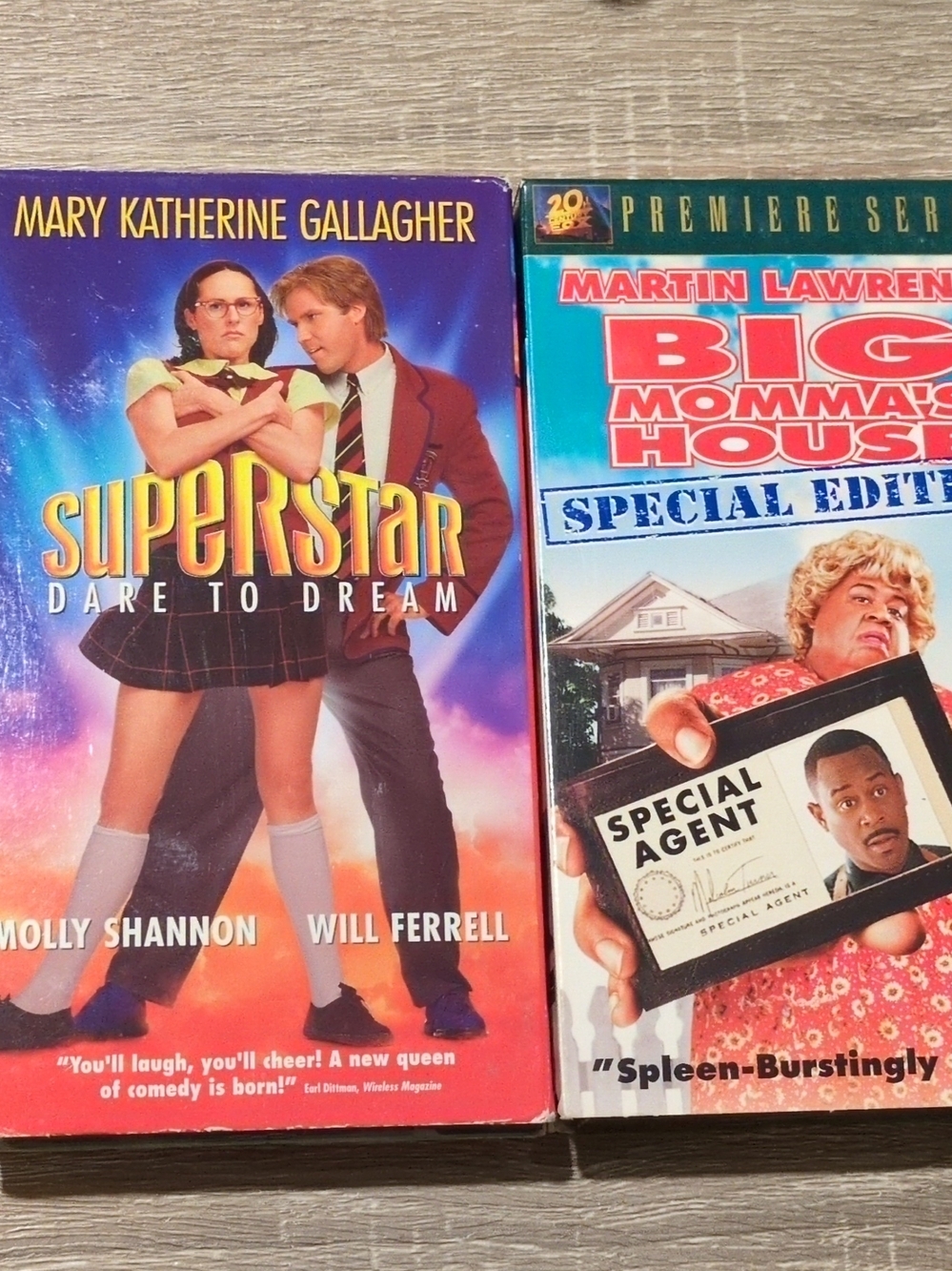 VHS Superstar Dare to Dream & Big Mamma's House Special Edition
